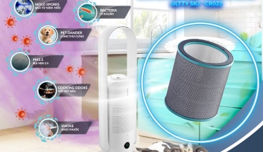 HƯỚNG DẪN SỬ DỤNG QUẠT LỌC KHÔNG KHÍ VÀ BÙ ẨM U ULTTY SKJ-CR022