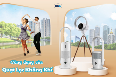 6 công dụng tuyệt vời của quạt lọc không khí mà bạn nên biết