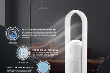 Quạt tháp lọc không khí Ultty – Sản phẩm bảo vệ sức khỏe trong mùa hè nắng nóng