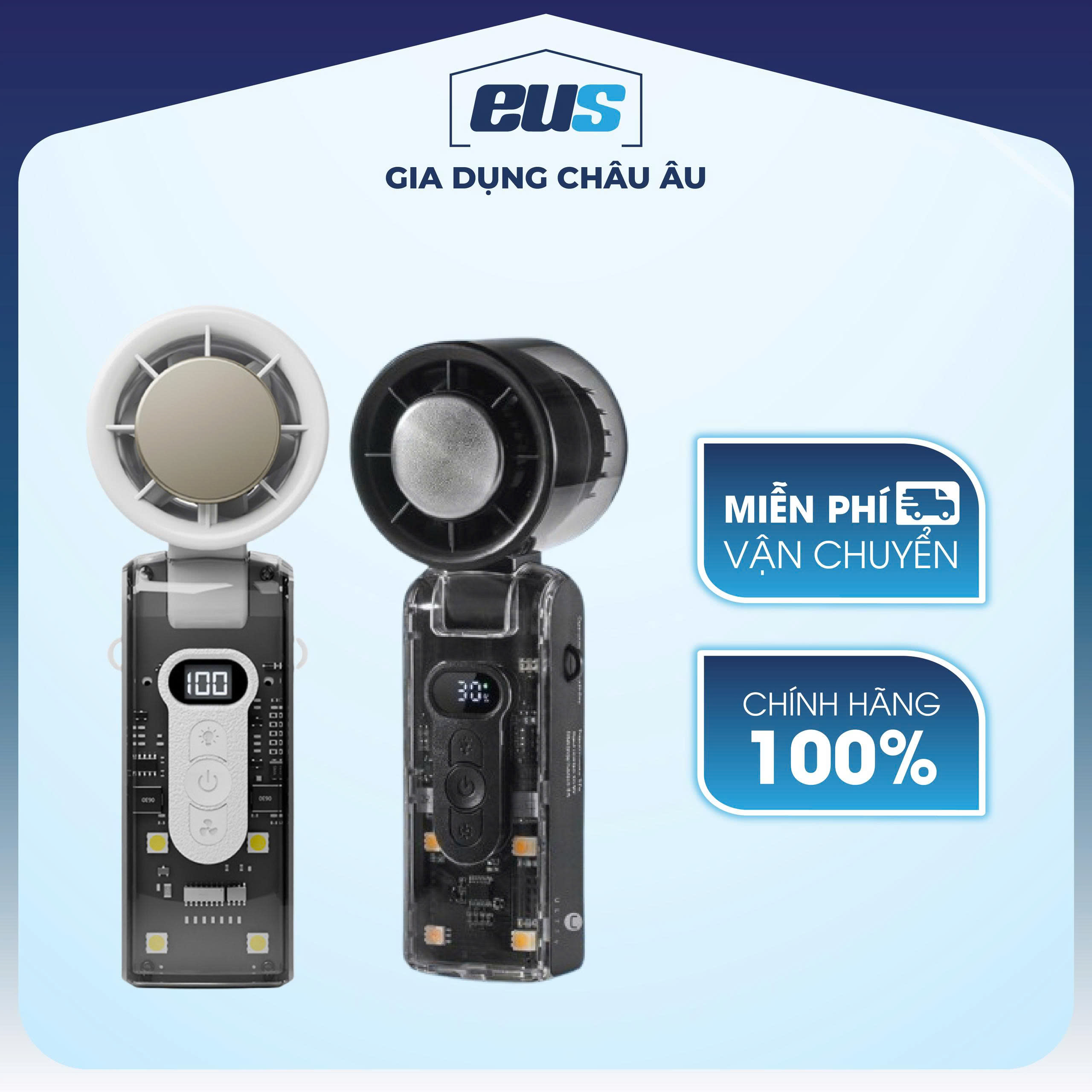 Quạt Cầm Tay Ice Turbo U ULTTY ELNA