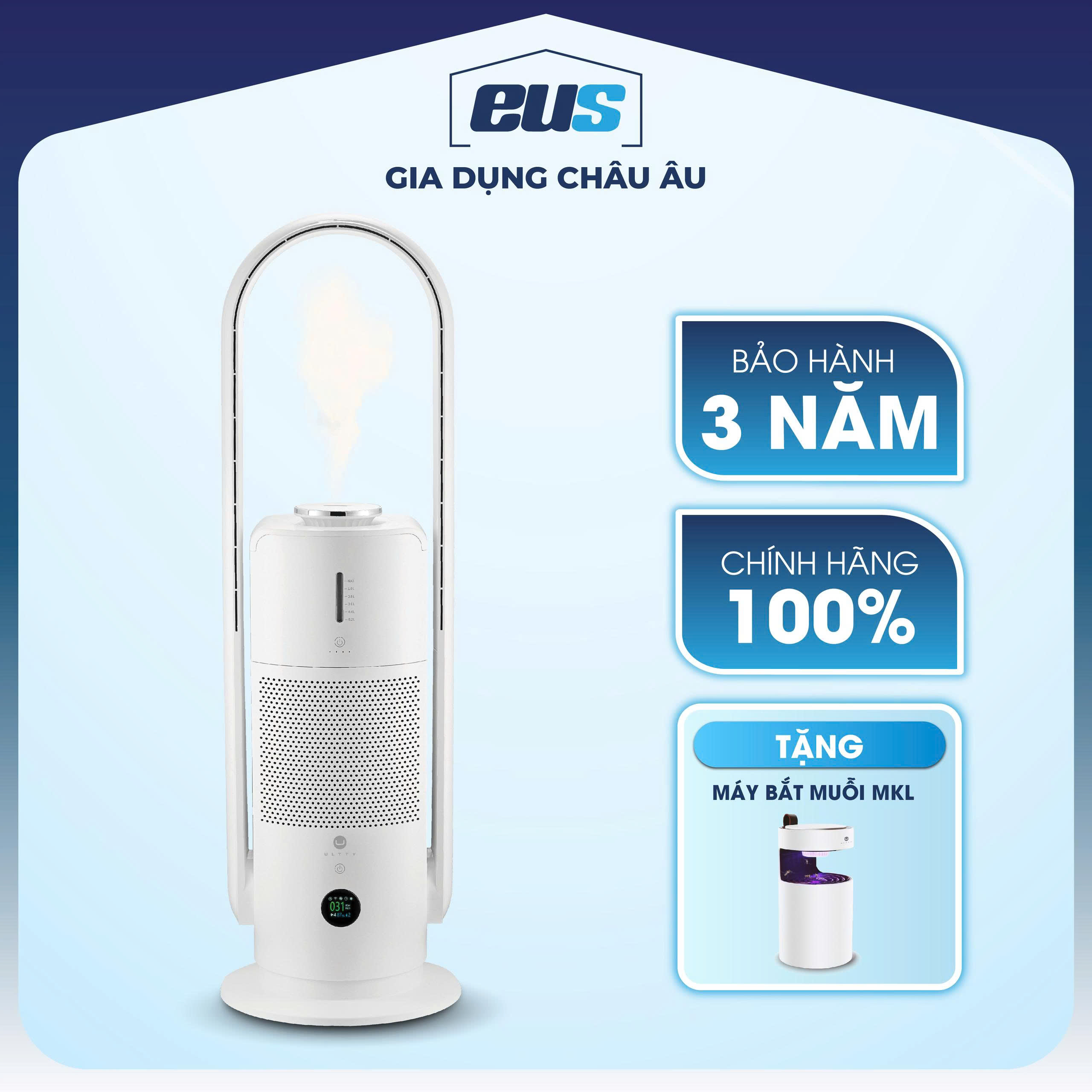  Quạt Lọc Không Khí Bù Ẩm U ULTTY SKJ-CR022