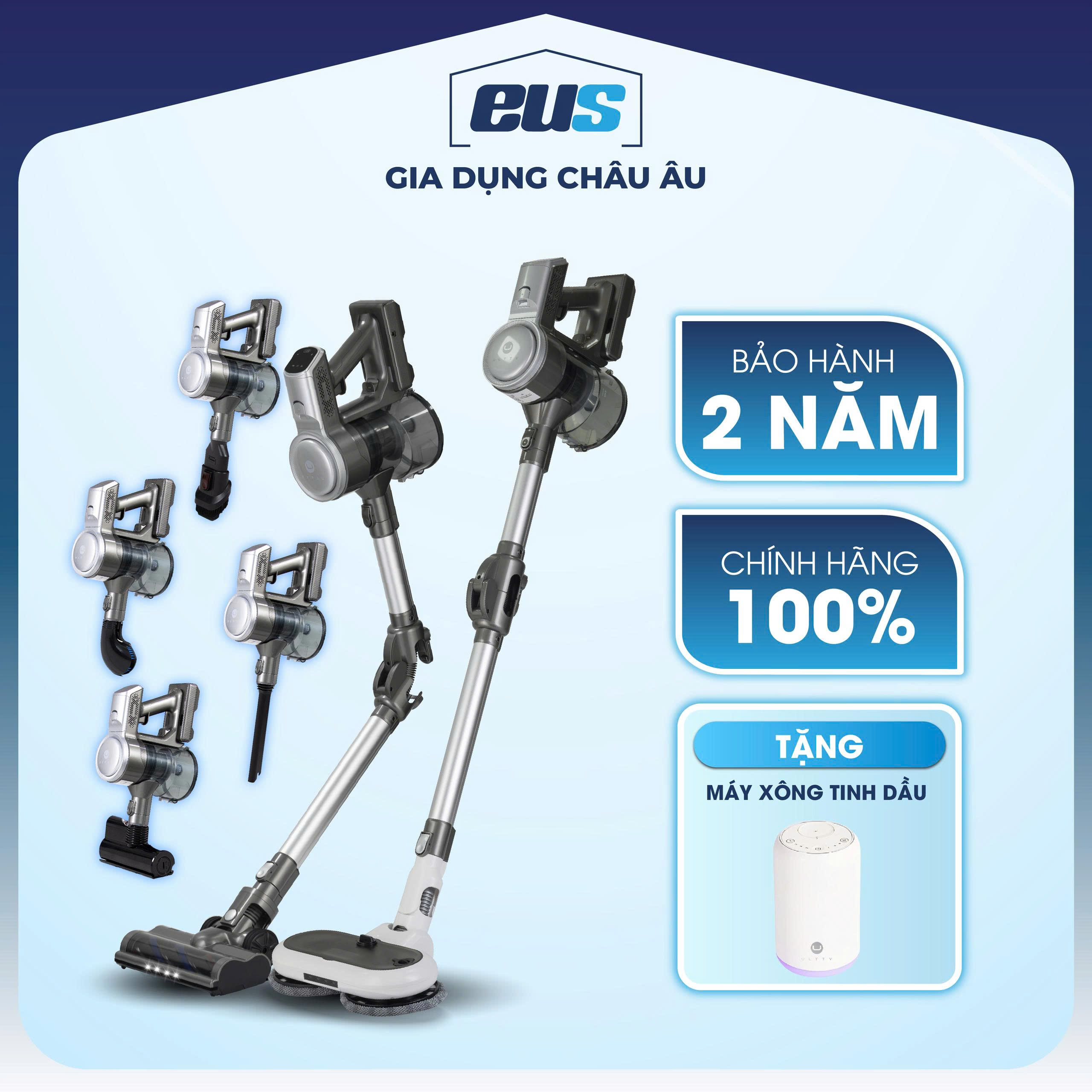 Máy Hút Bụi Và Lau Nhà U ULTTY V08