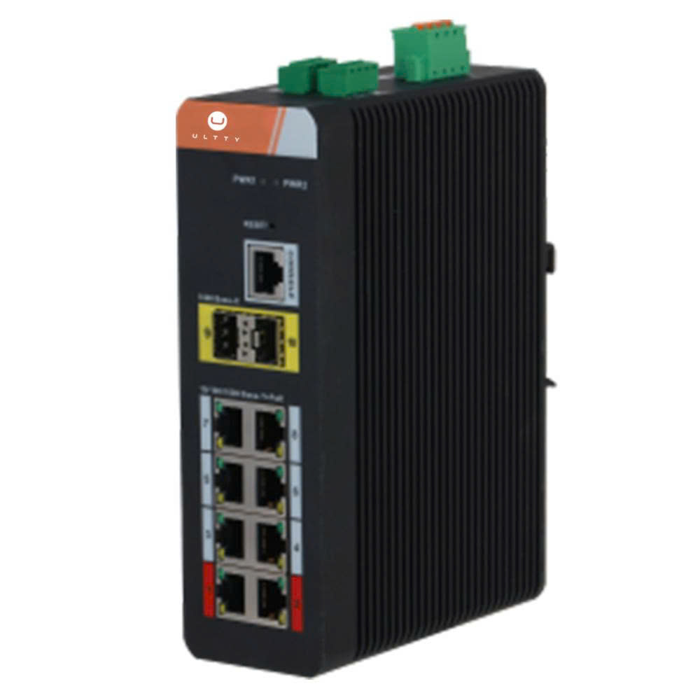 Switch công nghiệp 8 cổng PoE UPIS8-120-2108