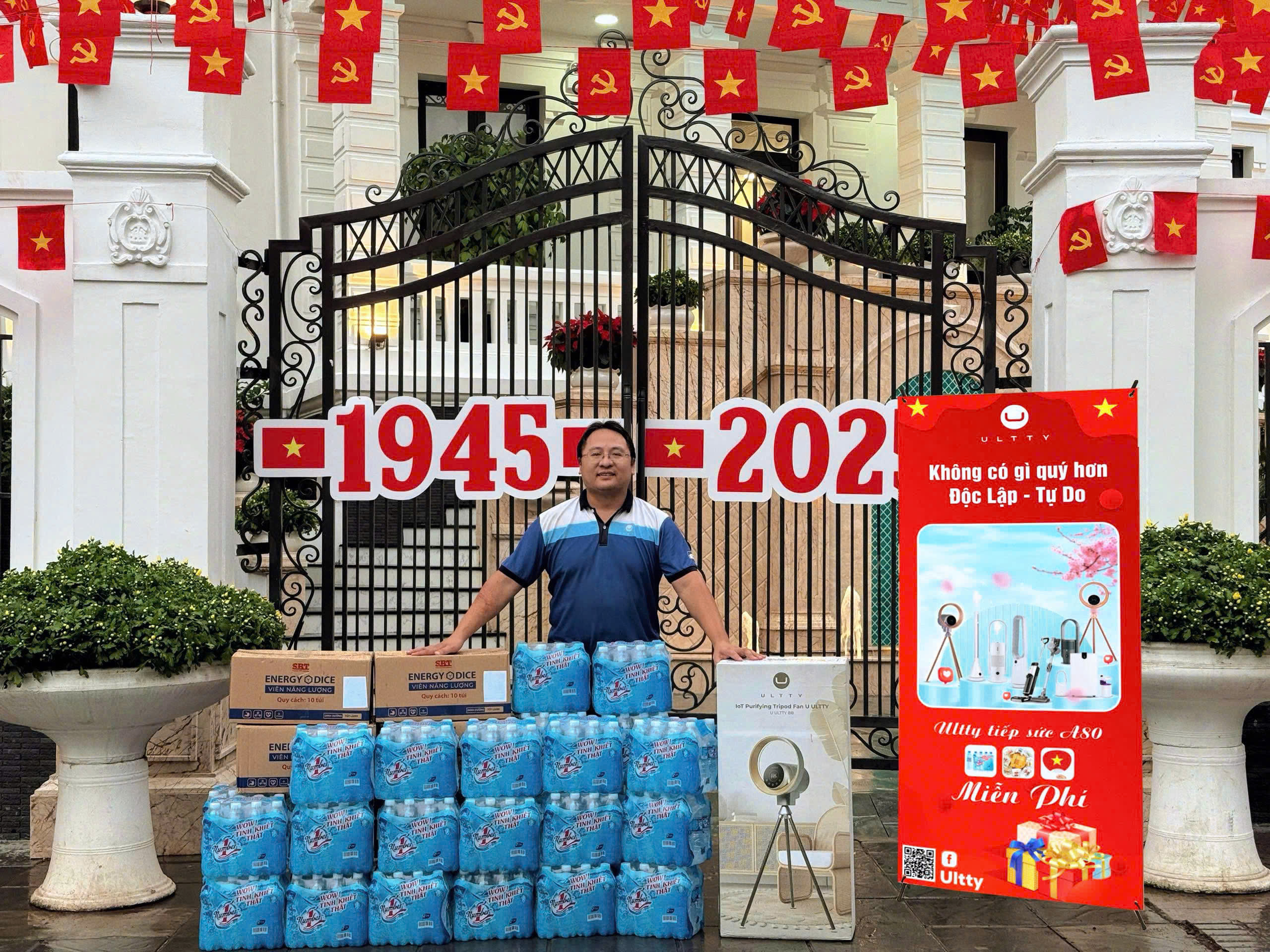 DOANH NHÂN NGUYỄN QUỲNH OANH VÀ U ULTTY: VINH DỰ "TIẾP SỨC" LỊCH SỬ TẠI SỰ KIỆN DIỄU BINH A80 CỦA THỦ ĐÔ