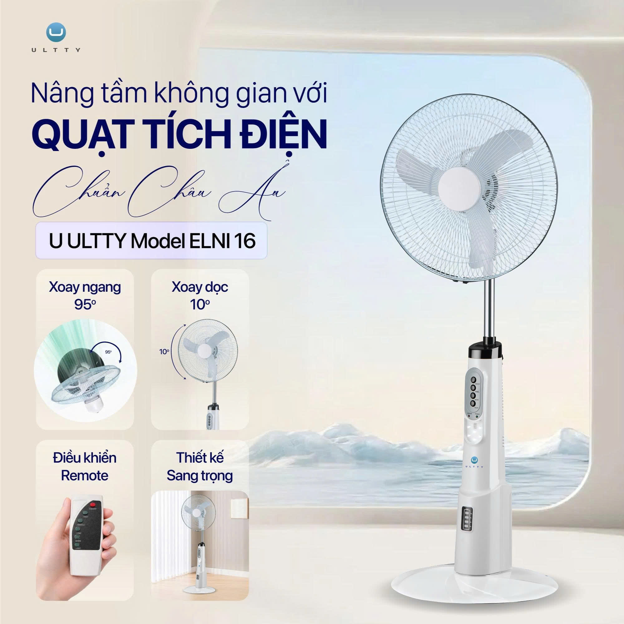 Review Quạt Tích Điện Cao Cấp 2026 – Giải Pháp Làm Mát Thông Minh Cho Mùa Hè