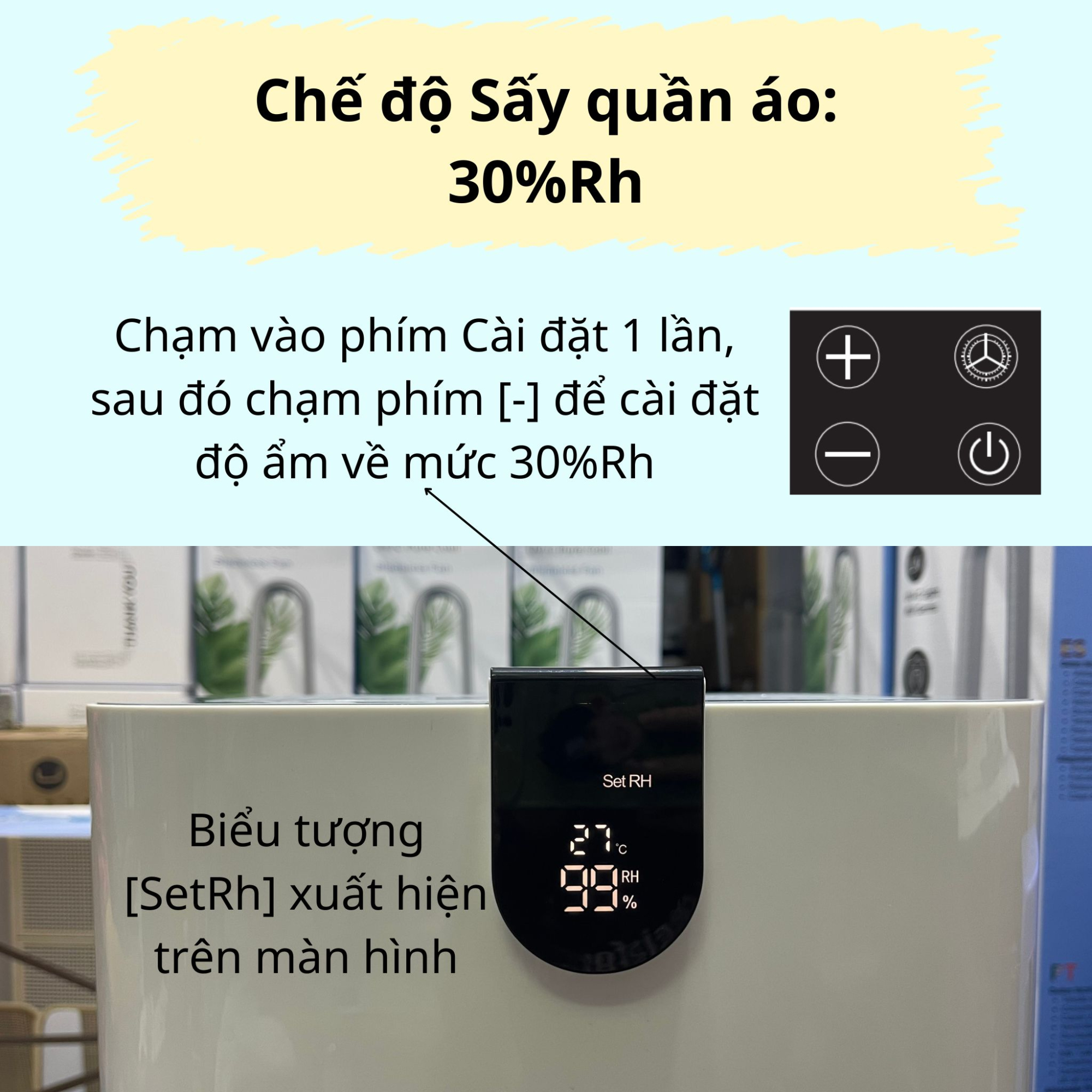 hướng dẫn sử dụng máy hút ẩm ultty hercules 05